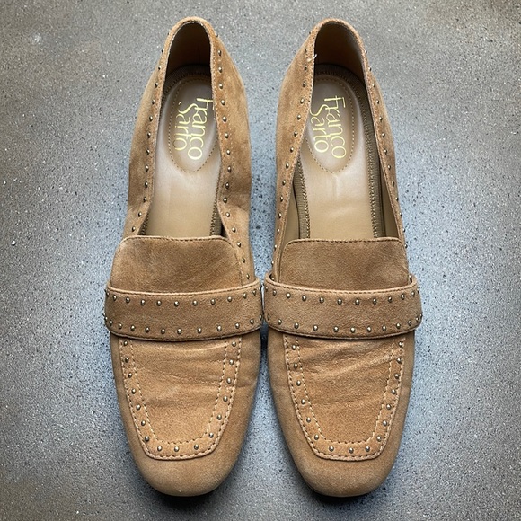 franco sarto suede shoes